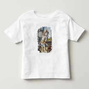 T-shirt Pour Les Tous Petits St Adrian dans l'armure dans un paysage ouvert