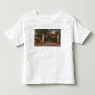 T-shirt Pour Les Tous Petits St Augustine, FL - fontaine de l'entrée de la
