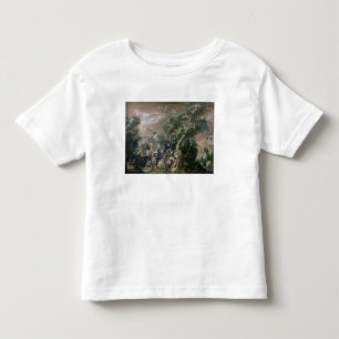 T-shirt Pour Les Tous Petits St John le baptiste prêchant (huile sur la toile)