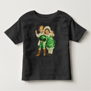 T-shirt Pour Les Tous Petits St. Patrick's Day Vintage Enfants Enfants Enfants 