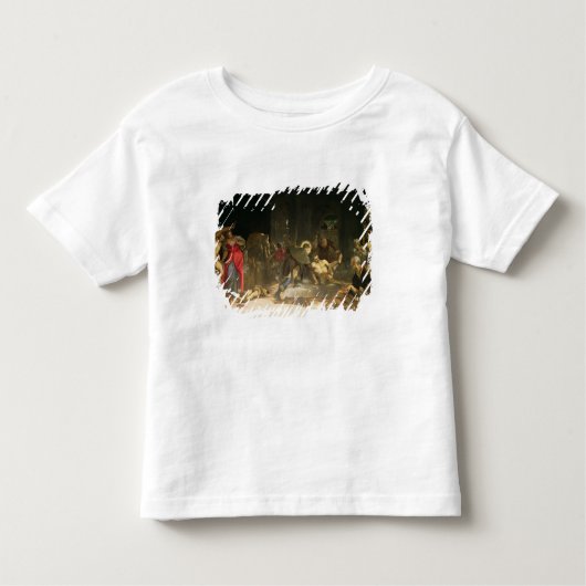 T-shirt Pour Les Tous Petits St Roch traitant la peste (Devant)