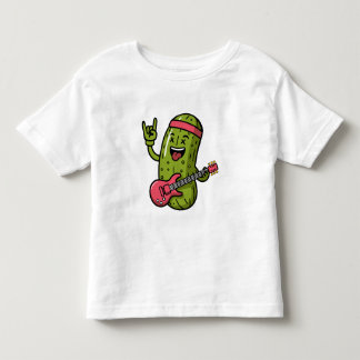 T-shirt Pour Les Tous Petits Star du Rock Cornichon