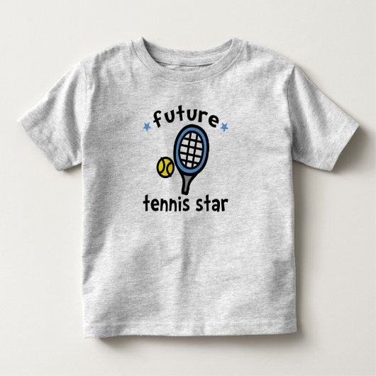 T-shirt Pour Les Tous Petits Star du tennis (Devant)