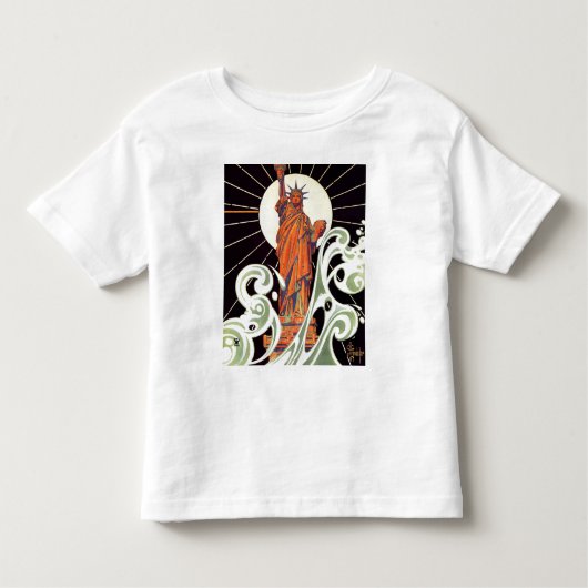 T-shirt Pour Les Tous Petits Statue de la Liberté (Devant)