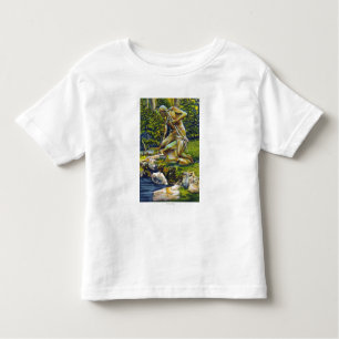 T-shirt Pour Les Tous Petits Statue d'Indien de parc d'état