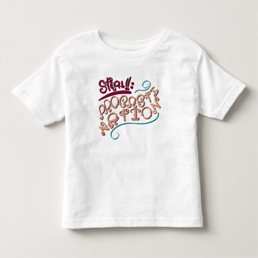 T-shirt Pour Les Tous Petits Step 1: Procastination (Devant)