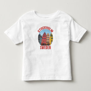 T-shirt Pour Les Tous Petits Stockholm Suède