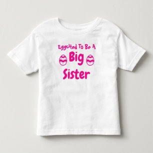 T-shirt Pour Les Tous Petits Suggéré Être Une Grande Soeur