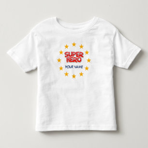 T-shirt Pour Les Tous Petits Super héros personnalisable
