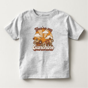 T-shirt Pour Les Tous Petits Super rétro   Vous êtes mon soleil