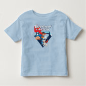 T-shirt Pour Les Tous Petits Superman et Krypto s'envolent (Devant)