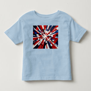T-shirt Pour Les Tous Petits Supernova Pop – Explosion Géométrique Abstraite