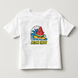 T-shirt Pour Les Tous Petits Surf & Snack