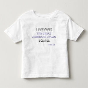 T-shirt Pour Les Tous Petits Survié !