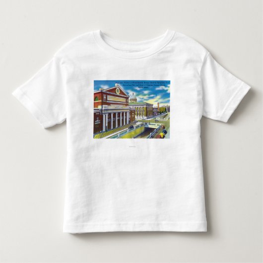 T-shirt Pour Les Tous Petits Symphonie, Hall horticole (Devant)