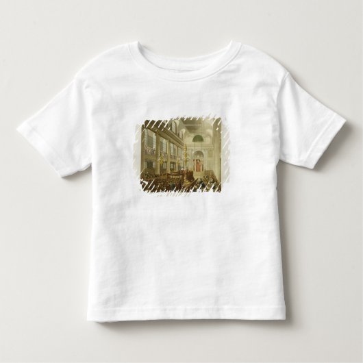 T-shirt Pour Les Tous Petits Synagogue, ducs Place, Houndsditch, d'Ackerman (Devant)