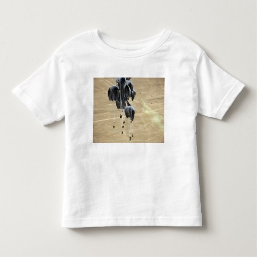 T-shirt Pour Les Tous Petits Système de livraison de conteneurs paquets parachu (Devant)