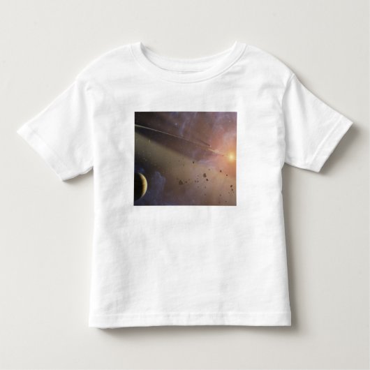 T-shirt Pour Les Tous Petits Système planétaire Epsilon Eridani (Devant)