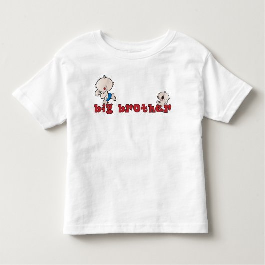 T-shirt Pour Les Tous Petits T. grand frère (Devant)