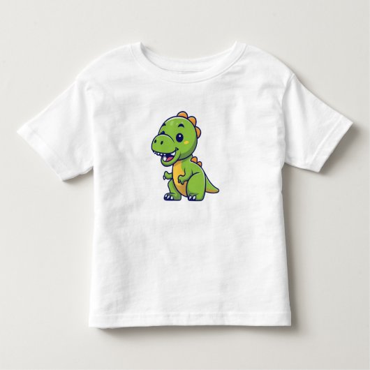 T-shirt Pour Les Tous Petits T-Rex (Devant)
