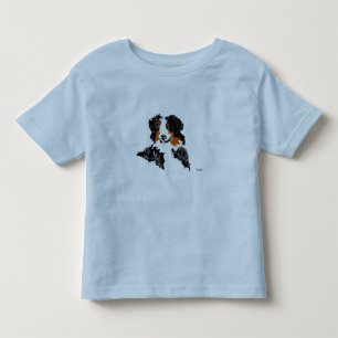 T-shirt Pour Les Tous Petits T-shirts: Chiens de montagne bernois