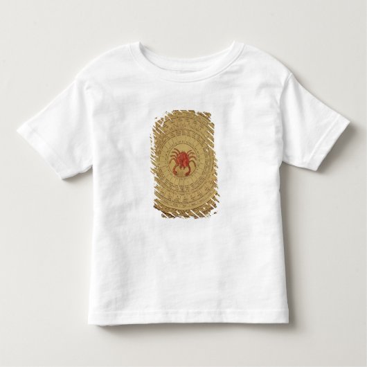T-shirt Pour Les Tous Petits Table astrologique de Cancer (Devant)