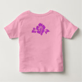 T-shirt Pour Les Tous Petits Tableau de contrôle Hibiscus Toddler et Tee - shir (Dos)
