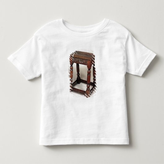 T-shirt Pour Les Tous Petits Tabouret commun (Devant)