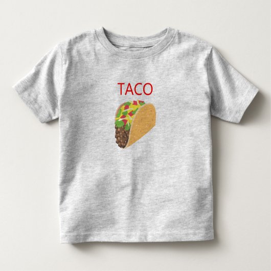 T-shirt Pour Les Tous Petits Taco (Devant)