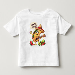 T-shirt Pour Les Tous Petits Taco Fiesta mit Gitarre und hispanischem Flair