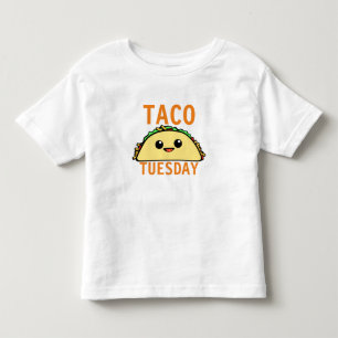 T-shirt Pour Les Tous Petits Taco mardi