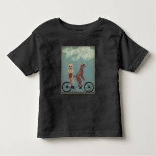 T-shirt Pour Les Tous Petits Tandem de caniche