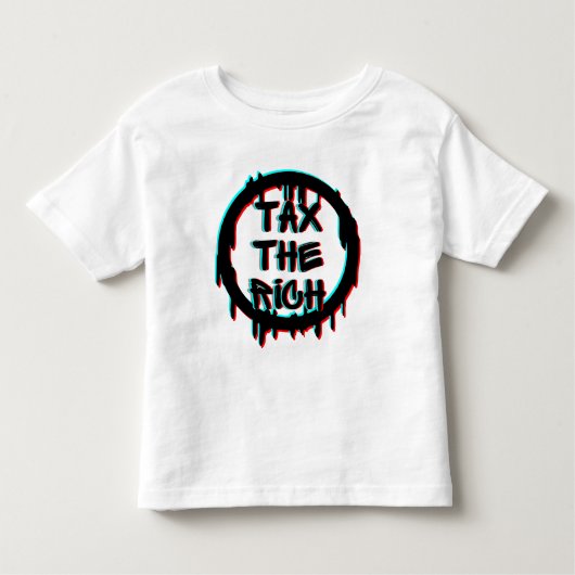 T-shirt Pour Les Tous Petits Taxe Le Riche Original (Devant)