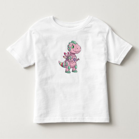 T-shirt Pour Les Tous Petits Tech Rex (Devant)