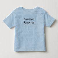 Tee de bébé favori de grand-mère - Porté avec amou
