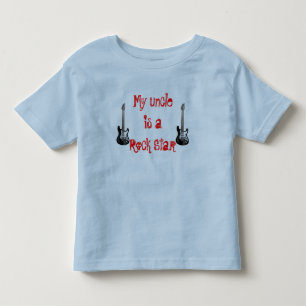 T-shirt Pour Les Tous Petits Tee de Rockstar d'oncle Kid's