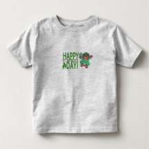 Tee-shirt froissé Happy St. Patrick's Day