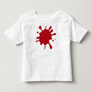 T-shirt Pour Les Tous Petits Tee-shirt personnalisable avec éclaboussure de pei