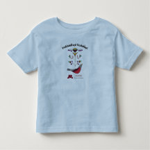 Tee-shirt pour tout-petit avec logo du Nid de lang