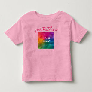 T-shirt Pour Les Tous Petits Télécharger la photo Ajouter du texte Rose Bébé Im