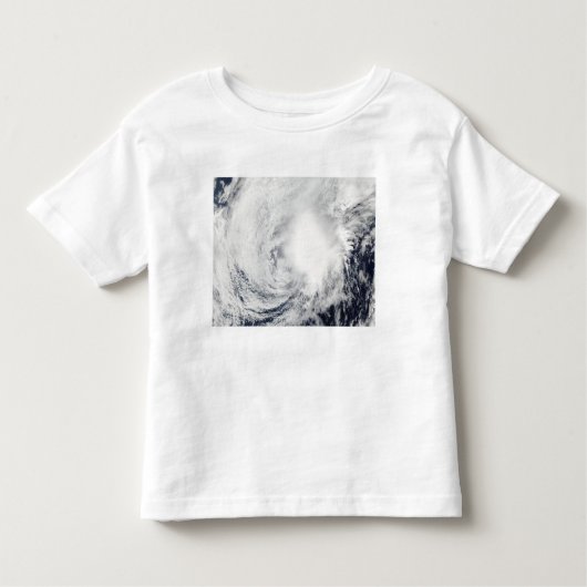 T-shirt Pour Les Tous Petits Tempête tropicale Nida au sud-est de Kadena (Devant)