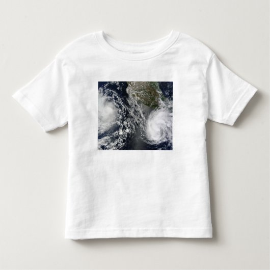 T-shirt Pour Les Tous Petits Tempêtes tropicales à Blas et Celia (Devant)