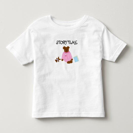T-shirt Pour Les Tous Petits Temps de lecture (Devant)