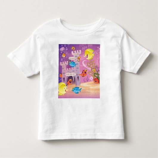 T-shirt Pour Les Tous Petits Temps vers Compte-Sous la mer (Devant)