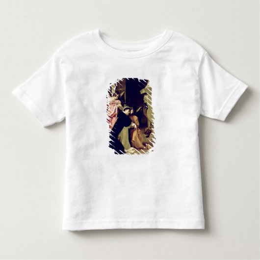 T-shirt Pour Les Tous Petits Tentation de saint Thomas d'Aquin (Devant)