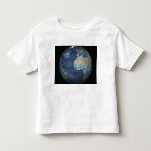 T-shirt Pour Les Tous Petits Terre entière montrant l'évaporation (Devant)