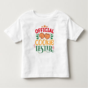 T-shirt Pour Les Tous Petits Testeur officiel de cookies