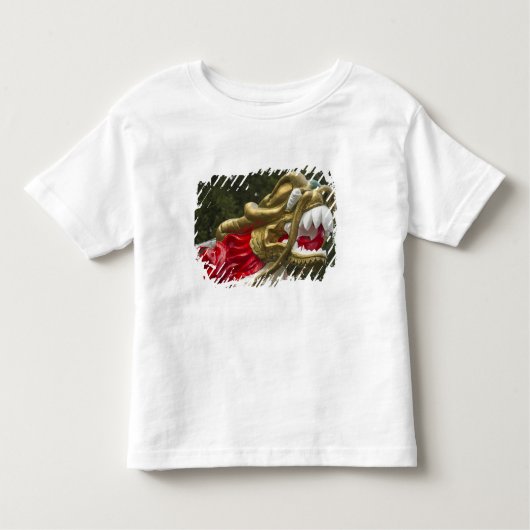 T-shirt Pour Les Tous Petits Tête de grenouille de dragon chinois, Stanley Park (Devant)