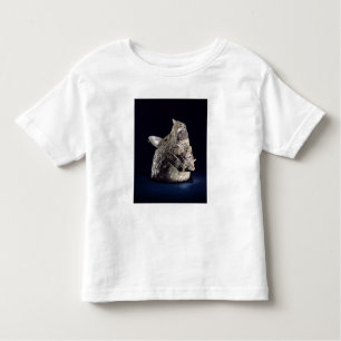 T-shirt Pour Les Tous Petits Tête d'un animal avec la tête humaine dans les