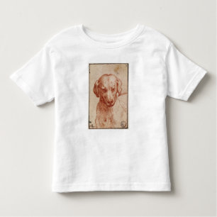 T-shirt Pour Les Tous Petits Tête d'un chien